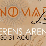 Affiche du festival "Nomad Land" qui aura lieu du 29 au 31 août dans la commune d'Evolène.